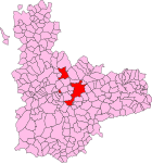 Mapa de Valladolid